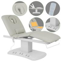 Serenity ERGO 4 elektrinis šildomas masažo stalas Satin Comfort K729, pilkas