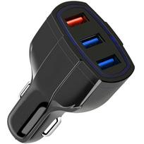 Žaidimų zona | PC | Konsolės | Priedai // Žaislai ir žaidimai vaikams // PLS34F ŁADOWARKA SAM. QC 3.0 3xUSB BLACK