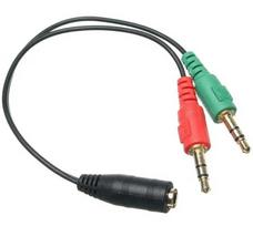 Nešiojamieji ir planšetiniai kompiuteriai // Nešiojamieji kompiuteriai, užrašų knygelės, priedai // AK268A Adapter kabel mini jack słuchawki