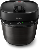 Philips All-in-One HD2151/40 Daugiafunkcinis puodas 5 L, 1000 W, Juoda