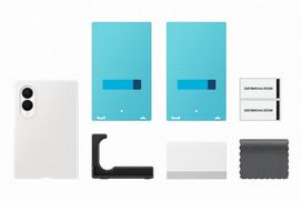 EF971CWE Silicone Magnet Samsung Galaxy Fold 8, White