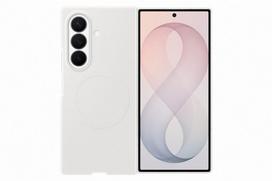 EF976CWE Silicone Magnet Samsung Galaxy Fold 8 Ultra, White
