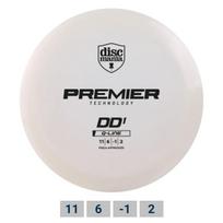 Diskgolfo diskas DISCMANIA Distance Driver Q-LINE PREMIER DD1 White