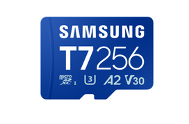 Samsung MicroSD card | T7 | 256GB | microSDXC | Flash memory class U3, V30, A2