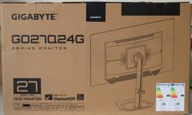 SALE OUT. GIGABYTE MONITOR 27" WOLED GO27Q24G | Gigabyte SALE OUT. | GO27Q24G | 27 " | WOLED | QHD | 240 Hz | 0.03 ms | 2560 x 1