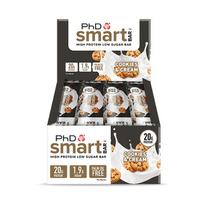 PhD Smart Bar Batonėlis 12 x 64g skonis - Juodojo šokolado - Mocha