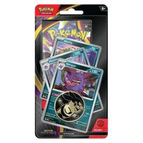 Pokémon Mega Evolution Pitch Black Premium Checklane Blister Gengar papildymas