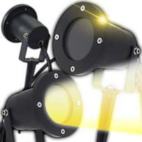 LED apšvietimas // Šviestuvai iš naujų pristatymų // 2x lampa ogrodowa led wbijana reflektor z przewodem do ogrodu metalowa ip65