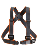Viršutiniai alpinistiniai apraišai Climbing Technology Torse, juoda sp./raudona sp.