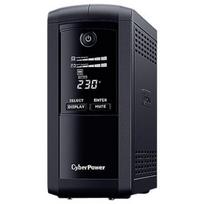 Cyberpower UPS, VP1000ELCD, 1000 VA, 550 W, 4 x galia, 1 x USB, 1 x RS-232, AVR, LCD ekranas, akumuliatorius