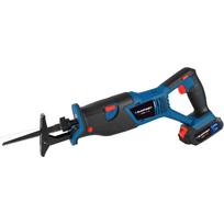Blaupunkt Stūmoklinis pjūklas CR7010, 18 V, 0-3000 aps./min, 22 mm, 100 mm, 18 V ličio jonų, reguliuojama pėda