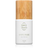 NaniNails Simly Pure gelinis nagų lakas, stingstantis UV / LED lempos šviesoje atspalvis Canary 5 ml