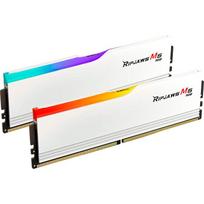 G.Skill DDR5 - 64GB - 6000 - CL - 30 (2x 32GB) dual kit, memory (white, F5-6000J3040G32GX2-RM5RW, Ripjaws M5 RGB, INTEL XMP)