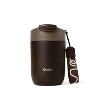 Outin OT-TUM-01-TB Kubek podróżny 350 ml Brown Stainless steel