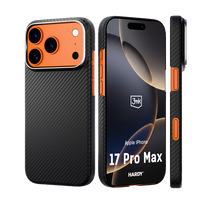 Apsauginis dėklas Hardy Aramid MagCase (Apple iPhone 17 Pro Max)