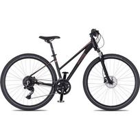 Moteriškas kroso dviratis 4EVER Pulse Disc 28” – 2026 - Matinė juoda/rožinis auksas