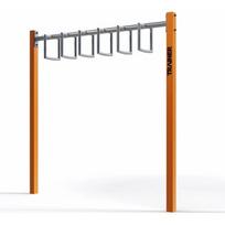 Street Workout lauko treniruoklio stulpas su rankena SW09A