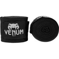 Bokso bintai Venum Kontact, 4,5 m – juodi