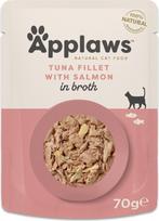 Applaws - Tuna Fillet with Salmon in Broth - 70g