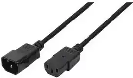 Prailginimo laidas LogiLink CP110 3m C13 C14