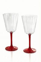 Vyno taurių komplektas Hermia Forever Us, stiklas, 0.28 l, 2 vnt., raudona sp.