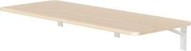 Maclean folding shelf 100x40cm MC-128 WD