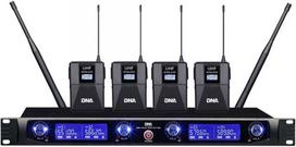 No Name DNA WM4 Wireless Mic Set 4x Transmitters