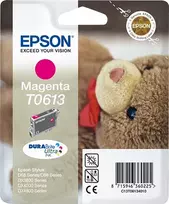 Epson Teddybear Singlepack Magenta T0613 DURABrite Ultra rašalas