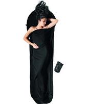 Miegmaišio įdėklas Cocoon, merino vilna, juodas