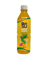 Aloe Vera sulčių gėrimas BONSU mangų skonio su minkštimu, (59%), 500ml