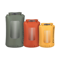 Lifeventure Stormlight TPU Window Dry Bags Multipack 5L + 10L + 25L – neperšlampamų sausmaišių rinkinys su TPU langeliais