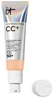 Skystas makiažo pagrindas IT Cosmetics Your Skin But Better CC+, SPF 50, light medium, 12 ml