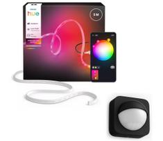 Philips - LED RGBW dimeriuojama lauko juosta Hue FLUX 5m LED/30W/230V + judesio jutiklis