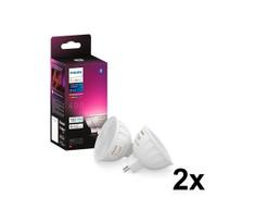 Rinkinys – 4 reguliuojamos LED RGBW lemputės Philips Hue WACA GU5,3/MR16/6,3W/12V