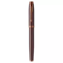Parker IM Monochrome Burgundy rašiklis, vidutinio storio antgalis, mėlyni rašalas