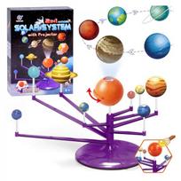 Mokomasis rinkinys 2in1 Saulės sistemos projektorius rodo planetas ZA5199