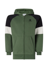 Champion - Hooded Full Zip Sweatshirt - Džemperis - Žalia