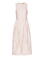 ROTATE - Flower Midi Dress - Iki kelių ir midi suknelės - Rožinė