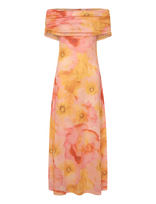A-View - Kit S/L Dress - Iki kelių ir midi suknelės - Rožinė