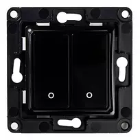 Shelly wall switch 2 button (Black) universal