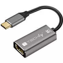 „Techly“ USB-C į HDMI 2.1 adapteris, 0,15 m