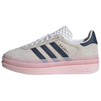 adidas Gazelle Bold Balti Skaidriai Rožiniai Indiginiai Moteriški Sportbačiai Pilki Debesėlio Baltumo Naktiniai Indiginiai IE6508 38⅔