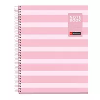 Sąsiuvinis su spirale APLI, A5, 80 lapų, langeliais, Pink, vnt.