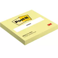 Lipnūs lapeliai Post-it®, 76x 76 mm, 100 lapelių, kanarėlės geltona, vnt.