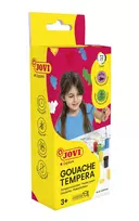 Guašas tempera JOVI, 15ml, 6 spalvų rinkinys + teptukas, vnt.