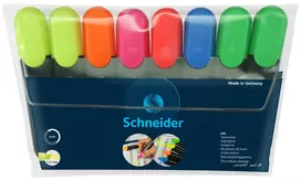 Teksto žymekliai SCHNEIDER JOB, 8 žymeklių rinkinys, pak.