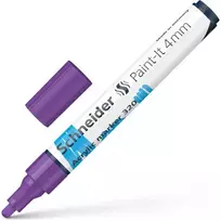 Akrilinis žymeklis SCHNEIDER Paint-it 320, 4 mm, violetinė sp., vnt.