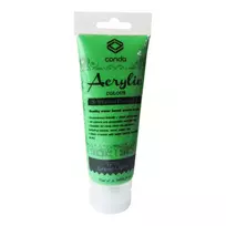 Akriliniai dažai 75 ml 1256, šviesiai žalia, vnt.