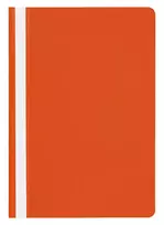 Aplankas dokumentams su įsegėle Panta Plast A4,  (pak. -10 vnt.), oranžinė, pak.