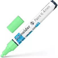 Akrilinis žymeklis SCHNEIDER Paint-it 320, 4 mm, pastelinė žalia sp., vnt.